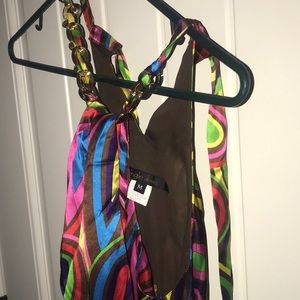 Sexy Bright Peacock dress